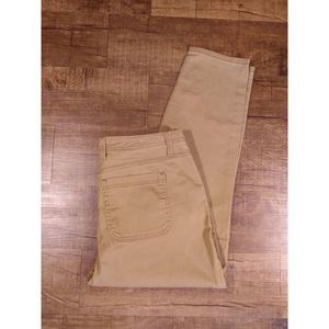VANILLA STAR Size 17 Whiskey Cargo Khaki Chino Pants High Rise
